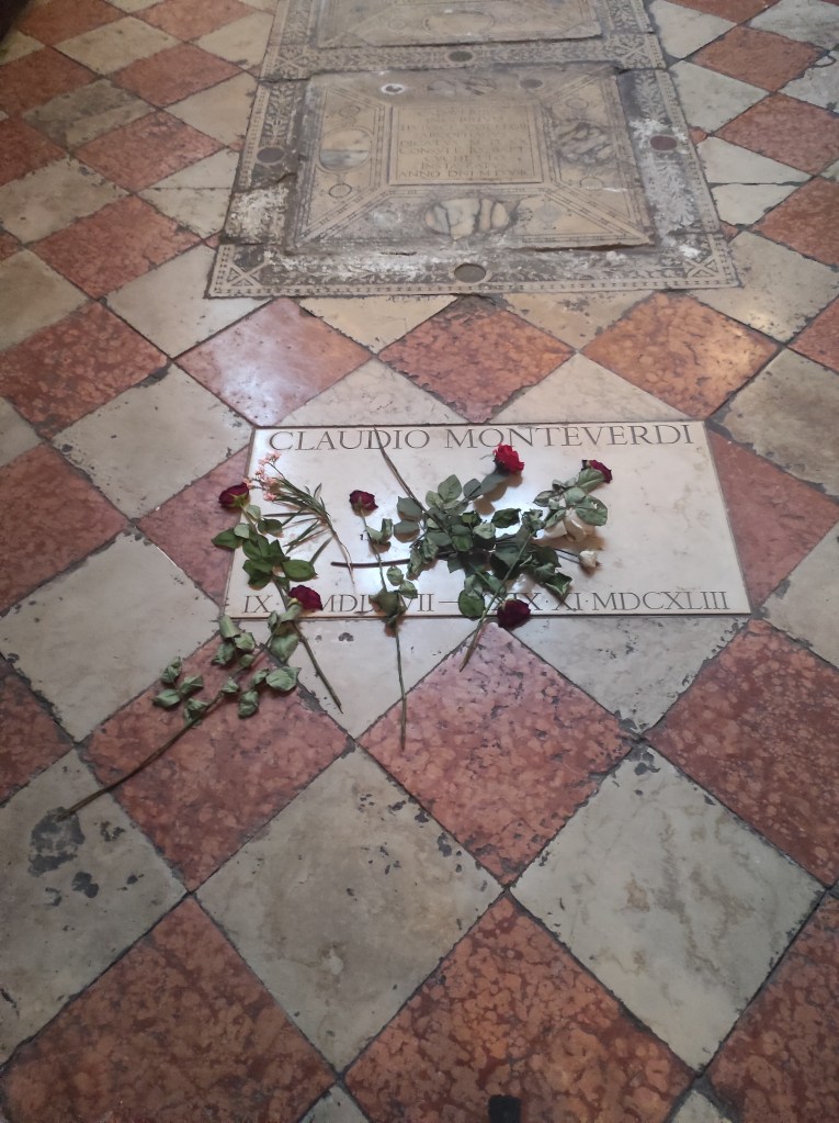 Monterverdis Grab